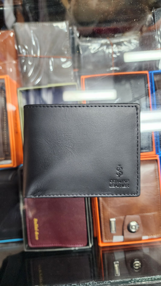 Bi Fold Pure Leather